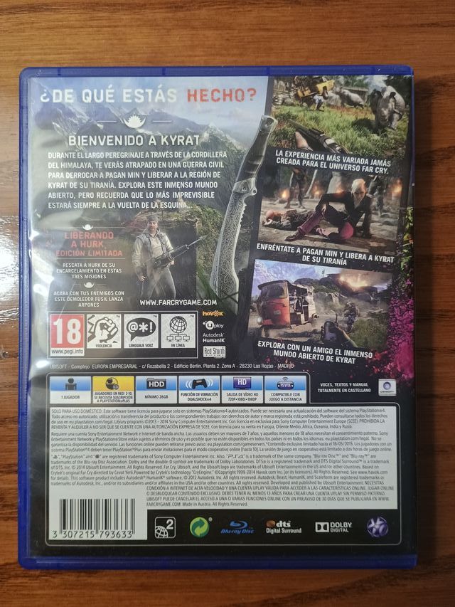 Far Cry 4 Edición Limitada PS4