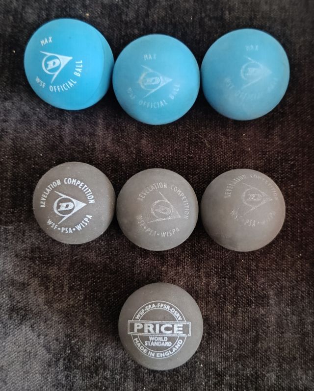 RAQUETAS SQUASH GAM ALPHA + SLAZENGER COMP.