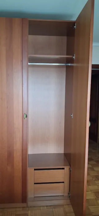 Armario de madera 2 puertas