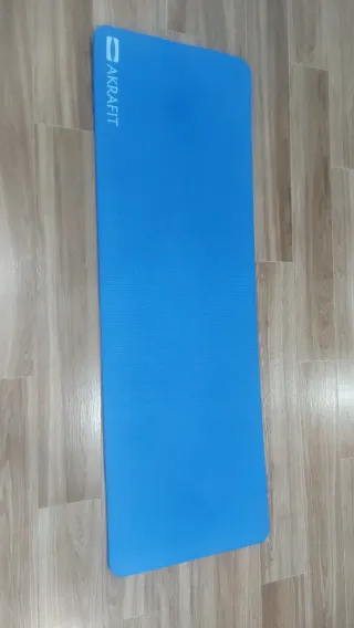 Colchoneta/esterilla pilates/yoga azul