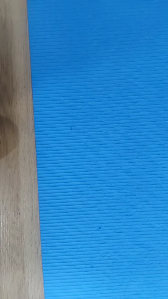 Colchoneta/esterilla pilates/yoga azul