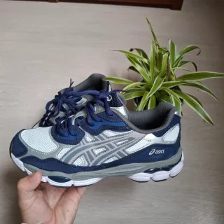 Asics Gel NYK Scarpe da Ginnastica Blu e Grigia
