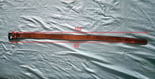 Cintura Invicta Pelle Marrone Fibbia Argento