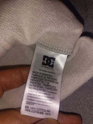 Sudadera DC Shoes USA Talla XL Hombre Nueva