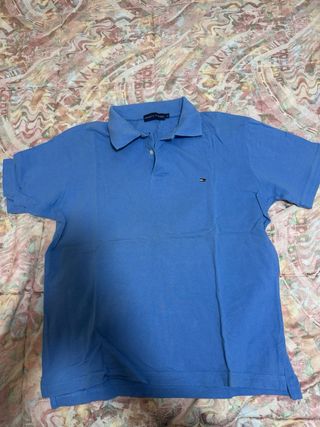 Polo Tommy Hilfiger Azul Talla L