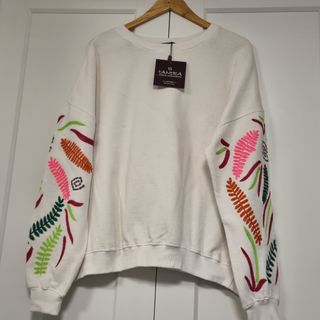 Sudadera Tantra Bordada Multicolor