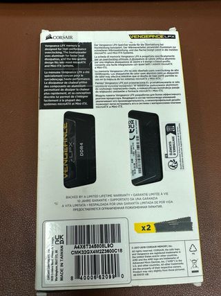 Corsair Vengeance 2x8GB DDR4 3200MHz#240684