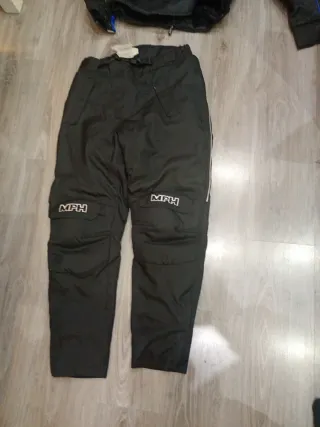 Conjunto Ropa Moto Utika Negro/Azul TALLA L