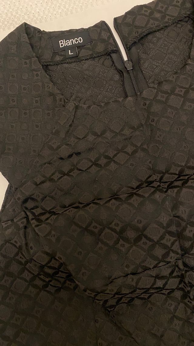 Vestido negro talla L