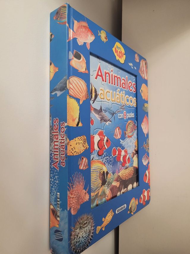 Animales acuáticos (Libro puzle)