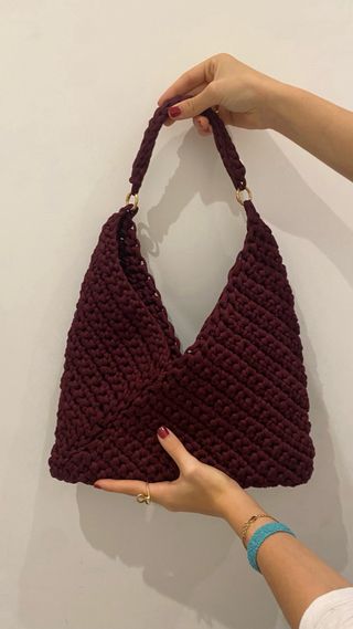Borsa Hobo Fatta a Mano