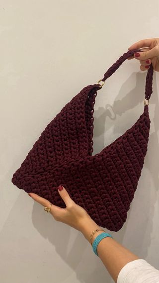 Borsa Hobo Fatta a Mano