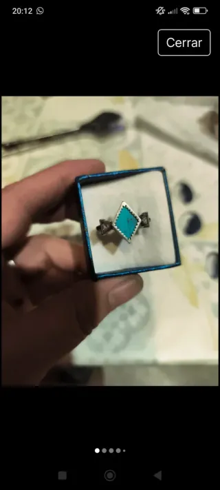 Anillo Thomas Sabo Turquesa Plata