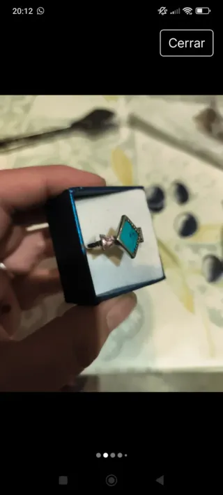 Anillo Thomas Sabo Turquesa Plata