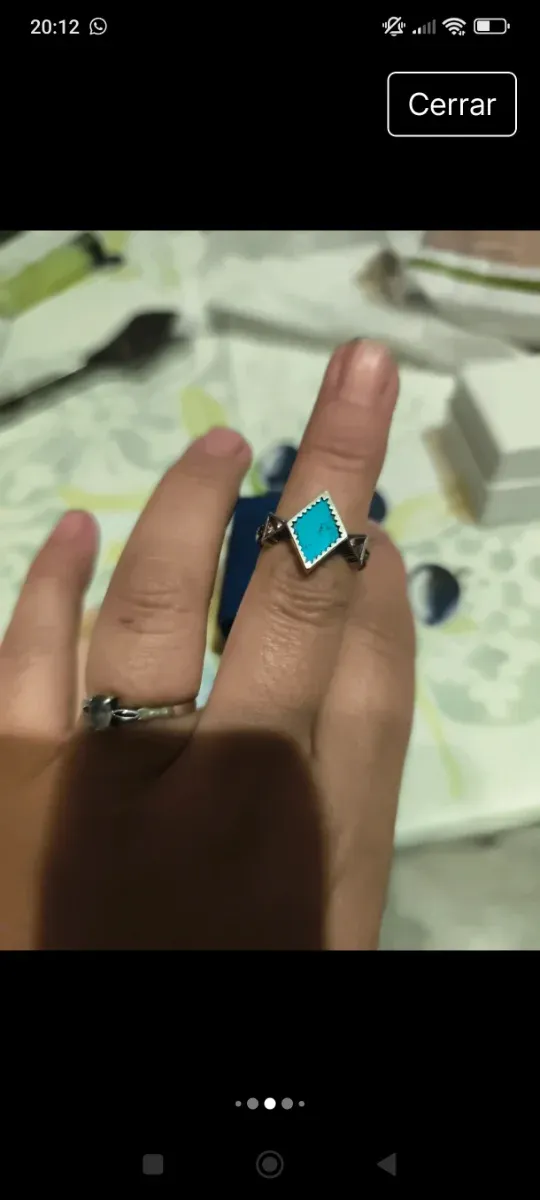 Anillo Thomas Sabo Turquesa Plata