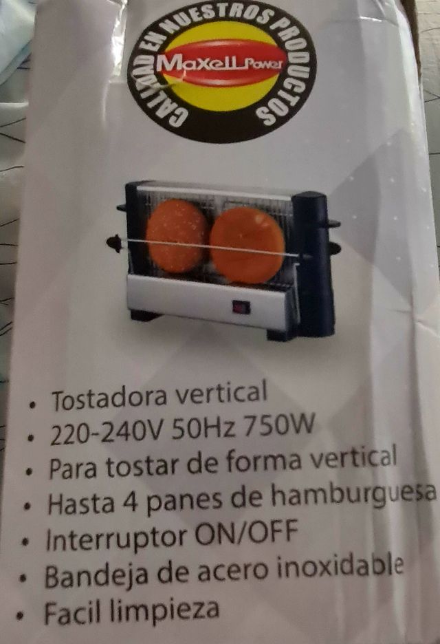 Tostadora Vertical de 2 lados