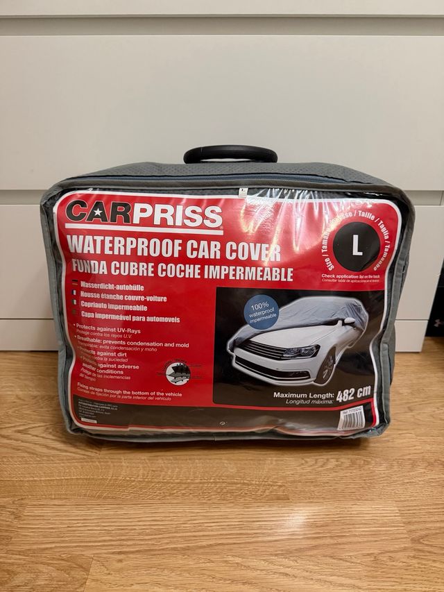Funda Coche Impermeable CARPRISS Talla L