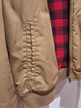 Abrigo beige/marrón Element talla M