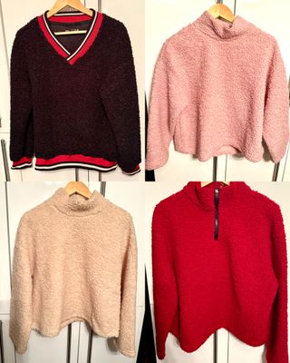 Lote 4 maglioni da donna tipo pecora