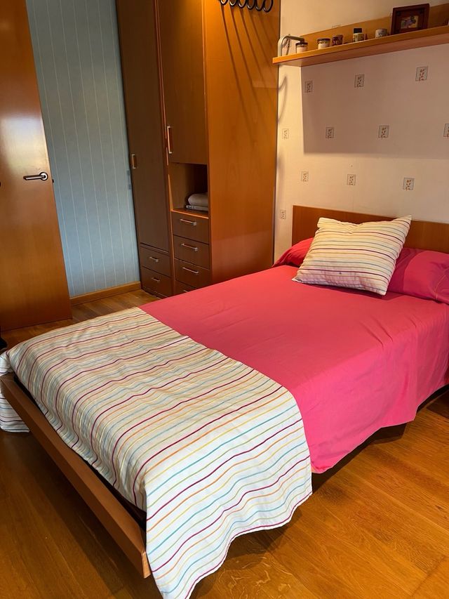 Somier y colchón 105 cm