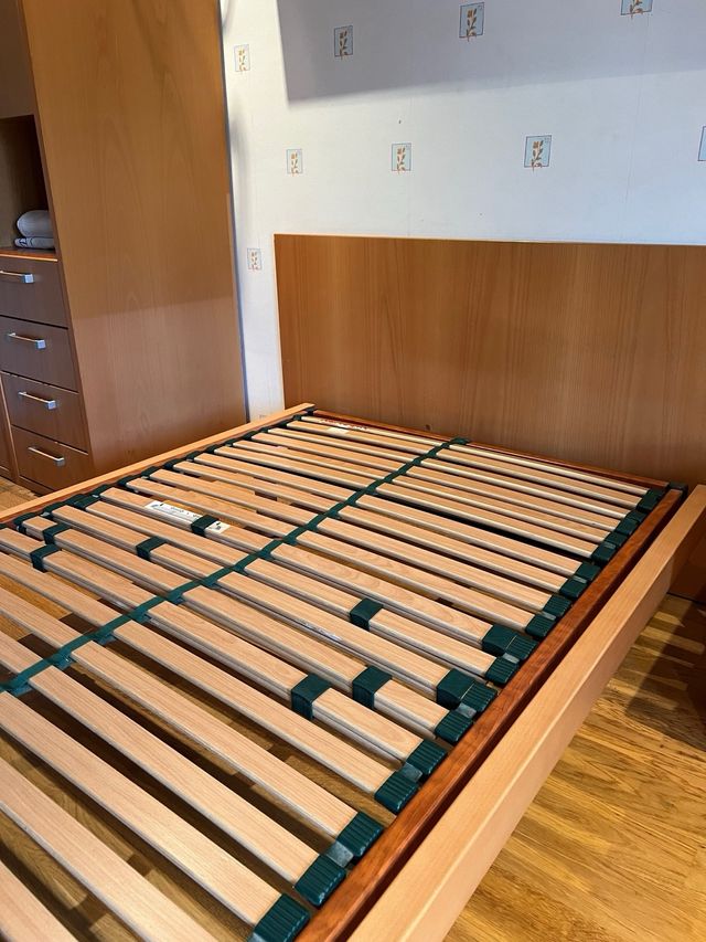 Somier y colchón 105 cm