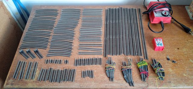 Set di rotaie Rocco, IberTren e Fleischmann. Scala N