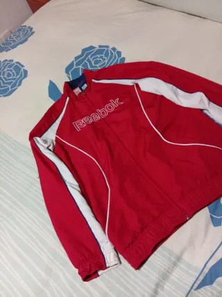 Chaqueta Vintage Reebok Roja