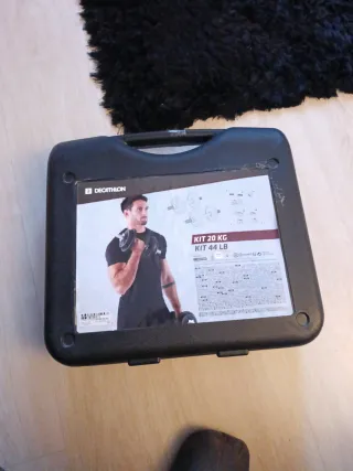 Maletín de pesas Decathlon vacío