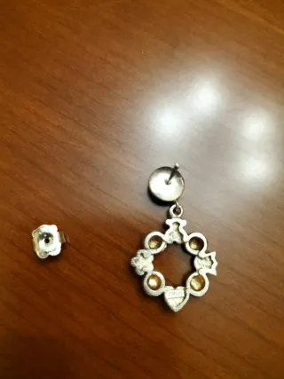 Pendientes Tous con corazones y osos muy antiguos