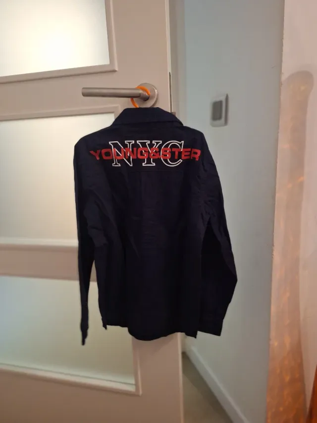 Camisa niño azul YACHT CLUB hasta 130 cm