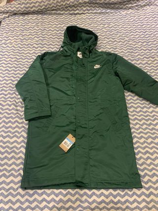 Abrigo Parka Nike Verde