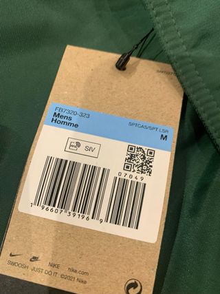 Abrigo Parka Nike Verde
