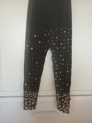 Leggings fiesta con pedrería
