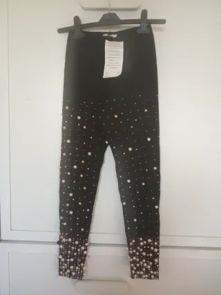 Leggings fiesta con pedrería