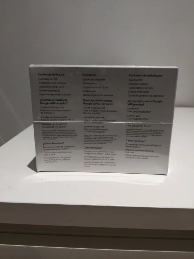 Pack Google Wifi 3 Unidades