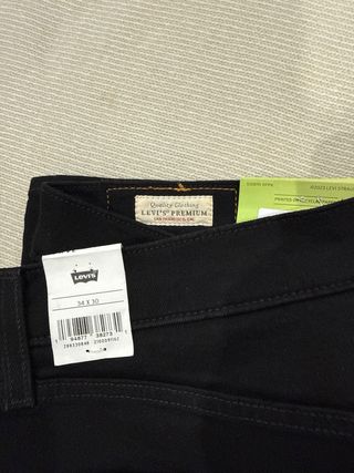 Levi's 512 Slim Taper Negros