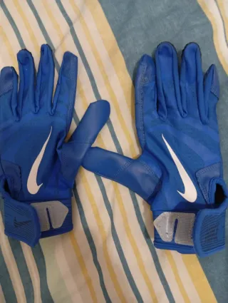 Guantes de fútbol Nike Azules