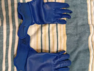 Guantes de fútbol Nike Azules