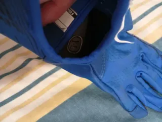 Guantes de fútbol Nike Azules