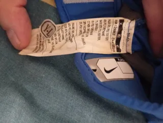 Guantes de fútbol Nike Azules