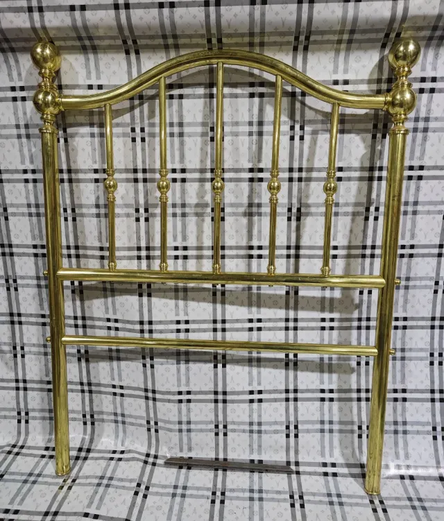 Conjunto latón: 2 cabeceros y espejo