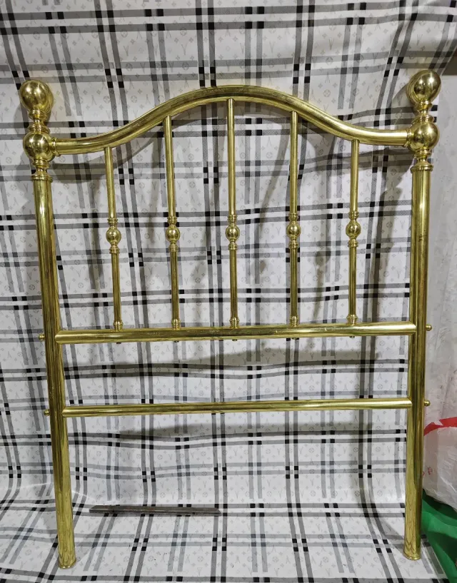 Conjunto latón: 2 cabeceros y espejo