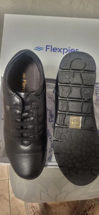 Zapatos Flexpies Mujer Negros