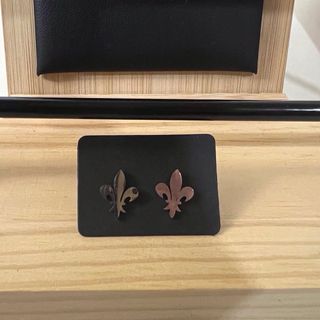 Pendientes Flor de Lis Plata