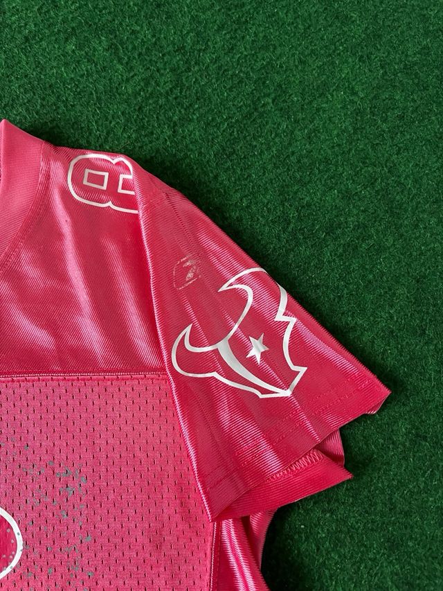Jersey Houston Texans Retro Y2K Rosa #80