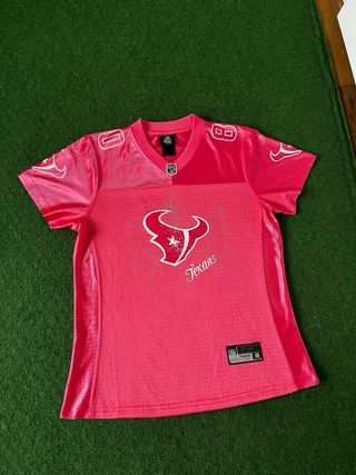 Jersey Houston Texans Retro Y2K Rosa #80