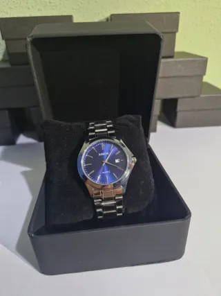 Reloj XINEW Elegante Azul y Plateado