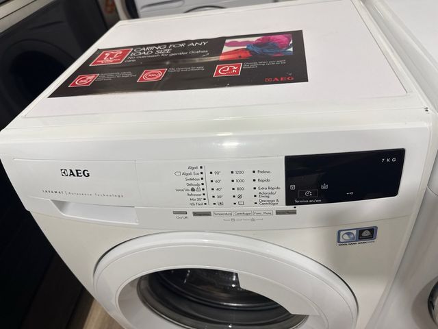 Lavadora AEG Blanca 7kg