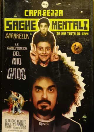 CapaRezza Saghe Mentali Libro 1ª stampa 2008