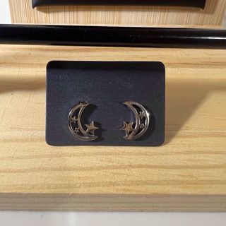 Pendientes Luna y Estrellas Plata